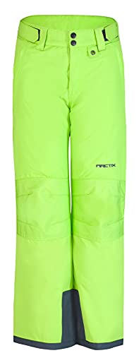 Arctix Youth Snow Pants mit verstärktem Knie und Sitz, Lime grün, mittel von Arctix