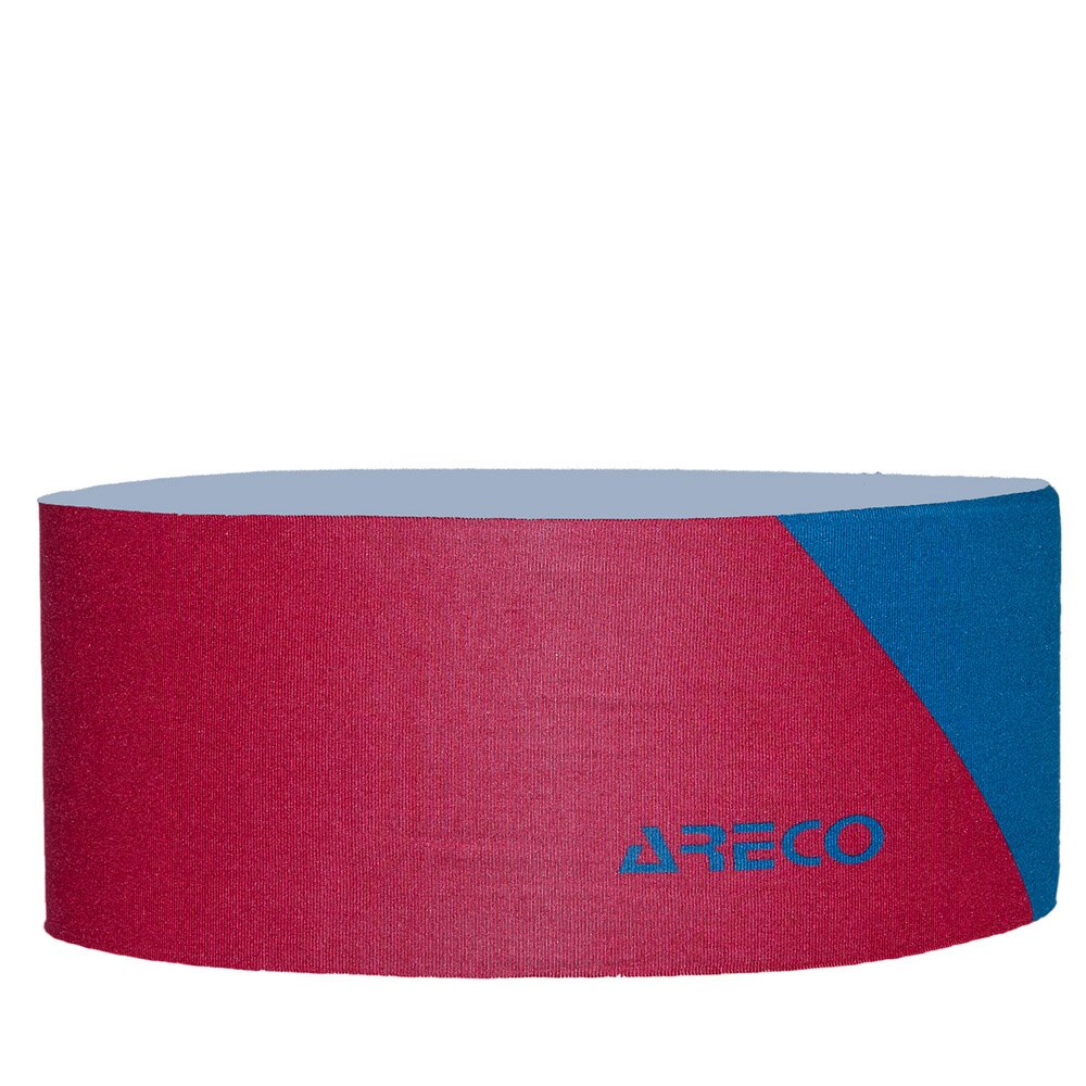 ARECO - Multifunktions-Stirnband Laufstirnband - blau weinrot von Areco