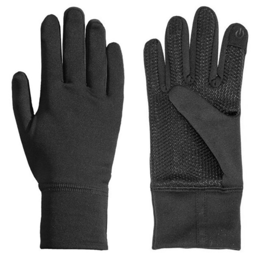 ARECO - Stretchhandschuhe Microfleece Touch Handschuhe mit e-touch und Gripp Innenfläche von Areco