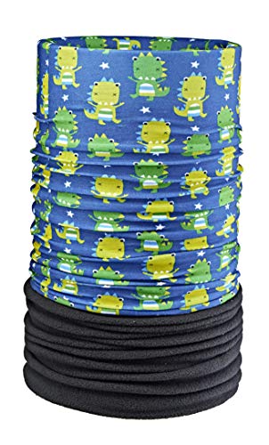 Areco Kinder Tuch Kids Fleece'18 Schal, Blau, One Size von Areco