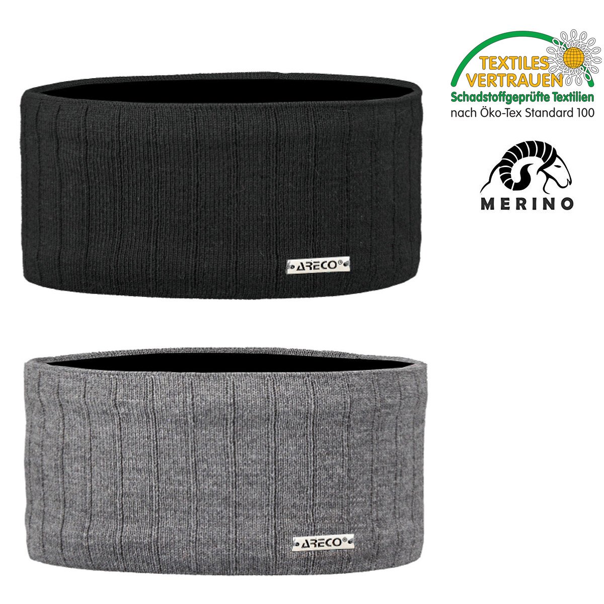 Areco - Merino Stirnband Wollstirnband von Areco