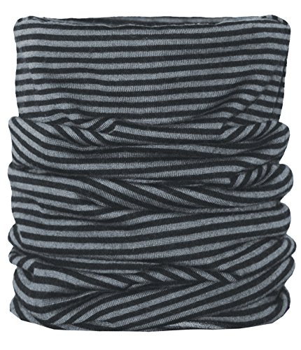 Areco Soft Touch'18 Schal, Schwarz/Grau, One Size von Areco