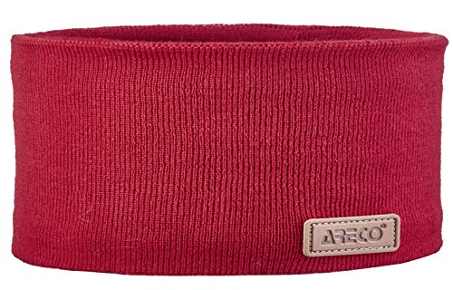 Areco Stirnband Sport-Classic, Rot, One Size von Areco