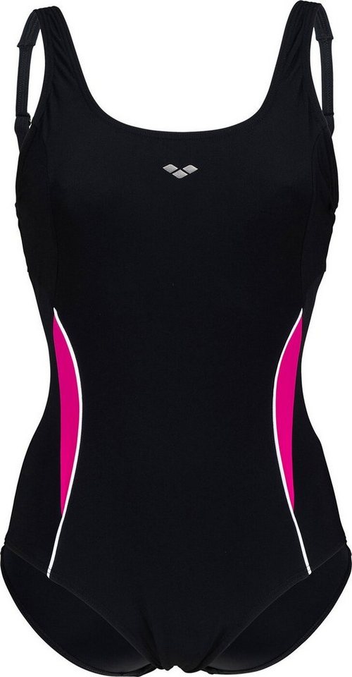 Arena Badeanzug W ALISSA U BACK ONE PIECE LOW BLACK-ROSE VIOLET-WH Arena Badeanzug W ALISSA U BACK ONE PIECE LOW BLACK-ROSE VIOLET-WH von Arena