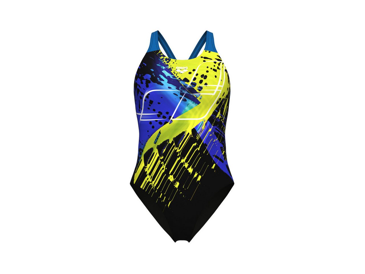 Arena Bügel-Bikini WOMEN'S ARENA FUNNY SPOT SWIMS BLACK MULTI - BLUE CHINA Arena Bügel-Bikini WOMEN'S ARENA FUNNY SPOT SWIMS BLACK MULTI - BLUE CHINA von Arena