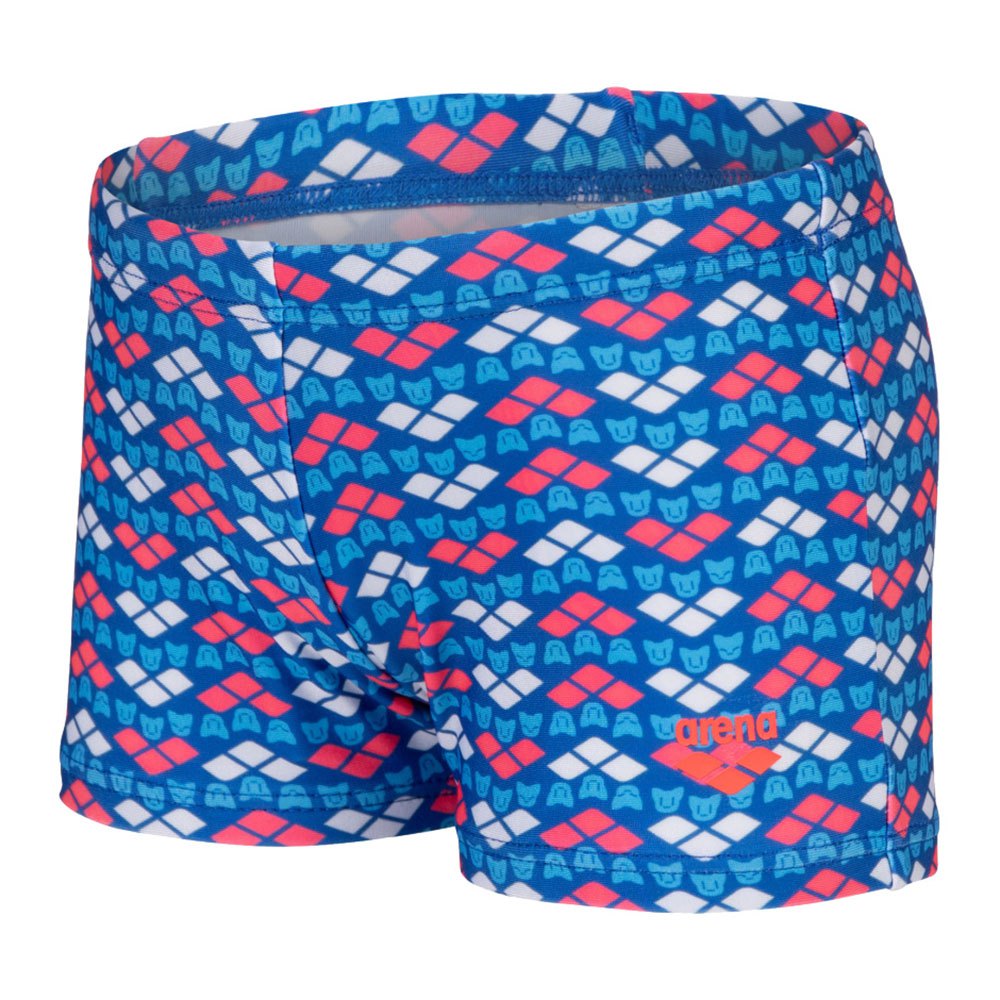 Arena Friends Allover Swim Boxer 15 Cm Blau 8-9 Years Junge von Arena