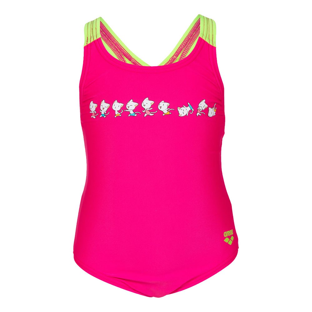 Arena Friends Swim Pro Back Swimsuit Rosa 12-24 Months Mädchen von Arena