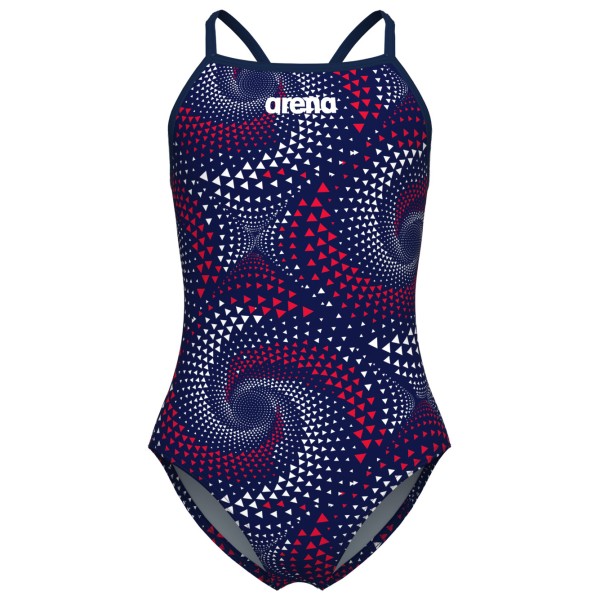 Arena - Girl's Fireflow Swimsuit Lightdrop Back - Badeanzug Gr 140 blau von Arena