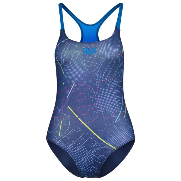 Arena - Girl's Galactic Swimsuit Swim Pro Back - Badeanzug Gr 116;128;140;152;164 blau;rosa von Arena