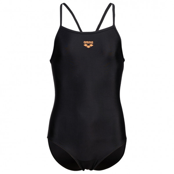 Arena - Girl's Swimsuit Light Drop Solid - Badeanzug Gr 128 schwarz von Arena
