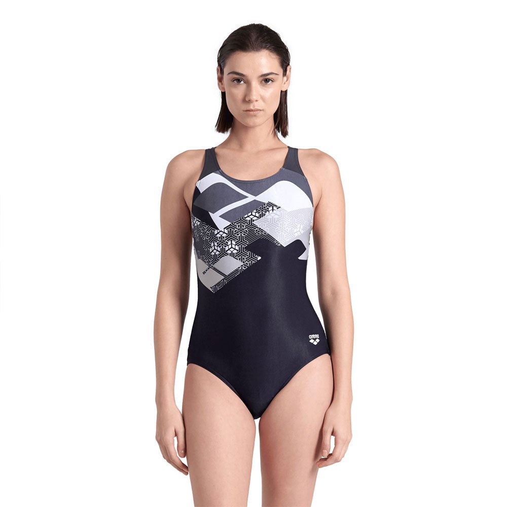 Arena Logo Kikko Controlpro Low B Swimsuit Schwarz FR 40 Frau von Arena