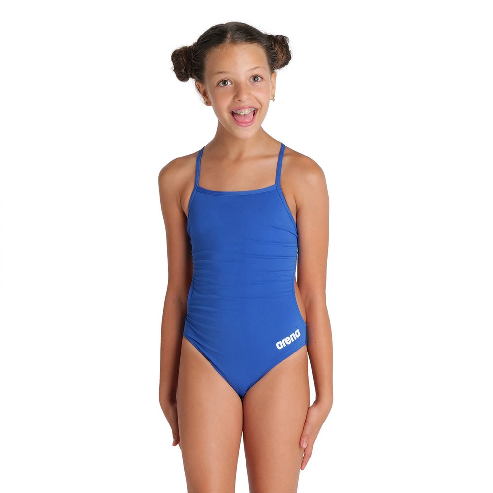 Arena Team Challenge Solid Swimsuit Blau 6-7 Years Mädchen von Arena