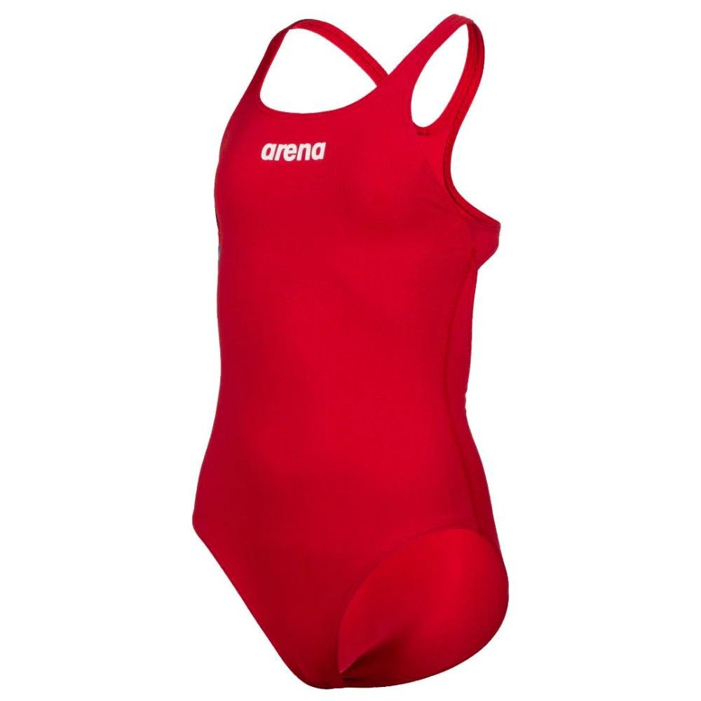 Arena Team Pro Solid Swimsuit Rot 14-15 Years Mädchen von Arena