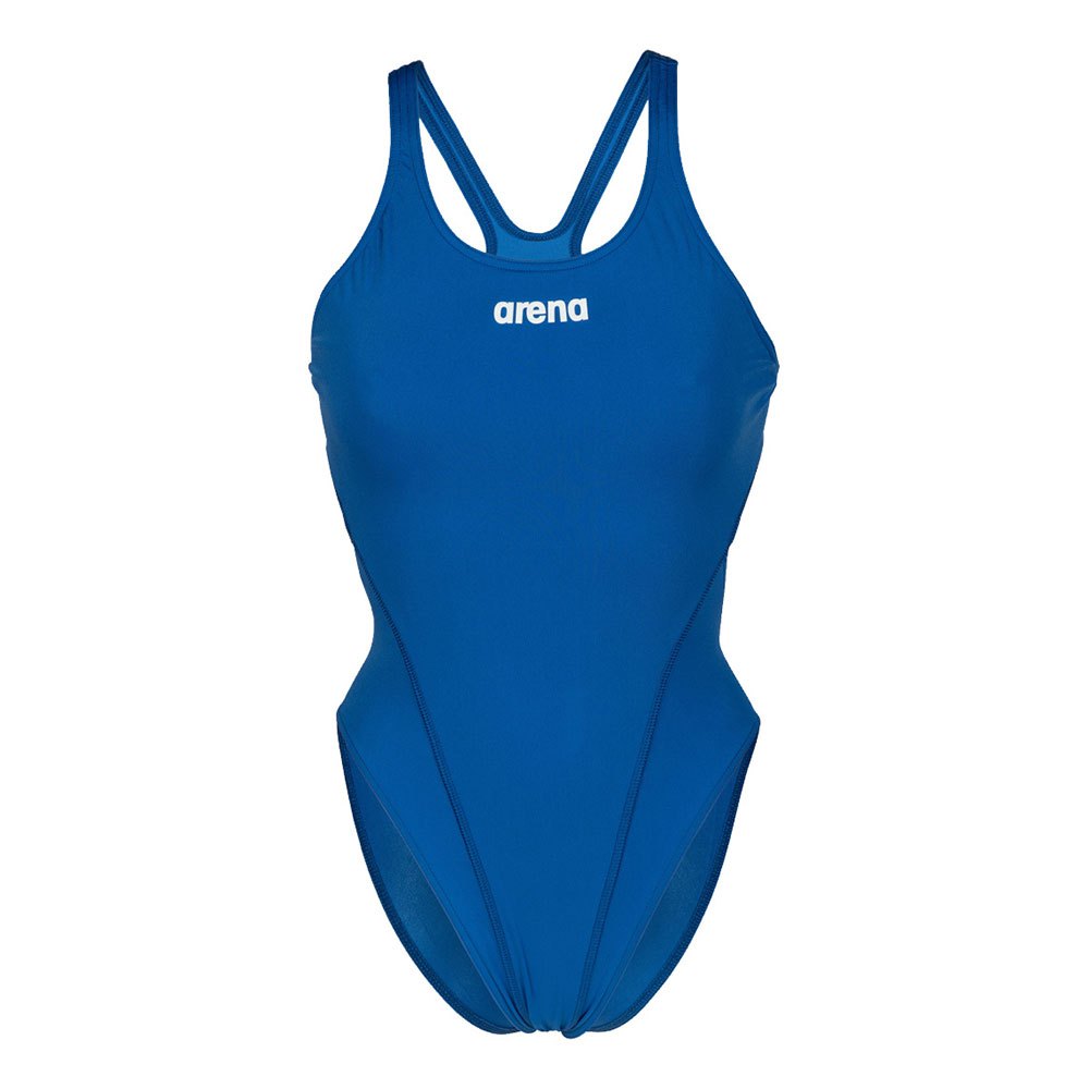 Arena Team Swim Tech Solid Swimsuit Blau FR 36 Frau von Arena
