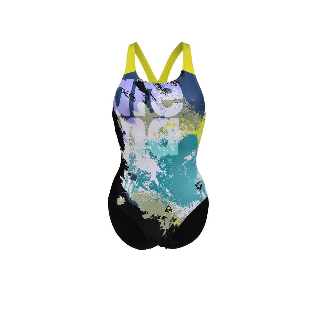 Arena Waves Breaking Swimsuit Mehrfarbig 44 Frau von Arena