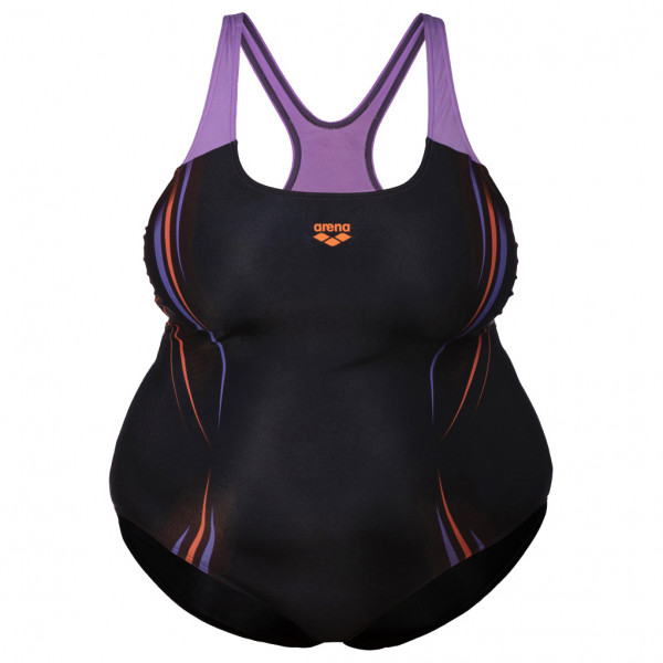 Arena - Women's Spikes Swimsuit Swim Pro Back - Badeanzug Gr 38;42 blau;schwarz von Arena