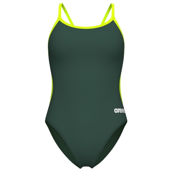 Arena - Women's Swimsuit Lace Back Solid - Badeanzug Gr 32 grün von Arena