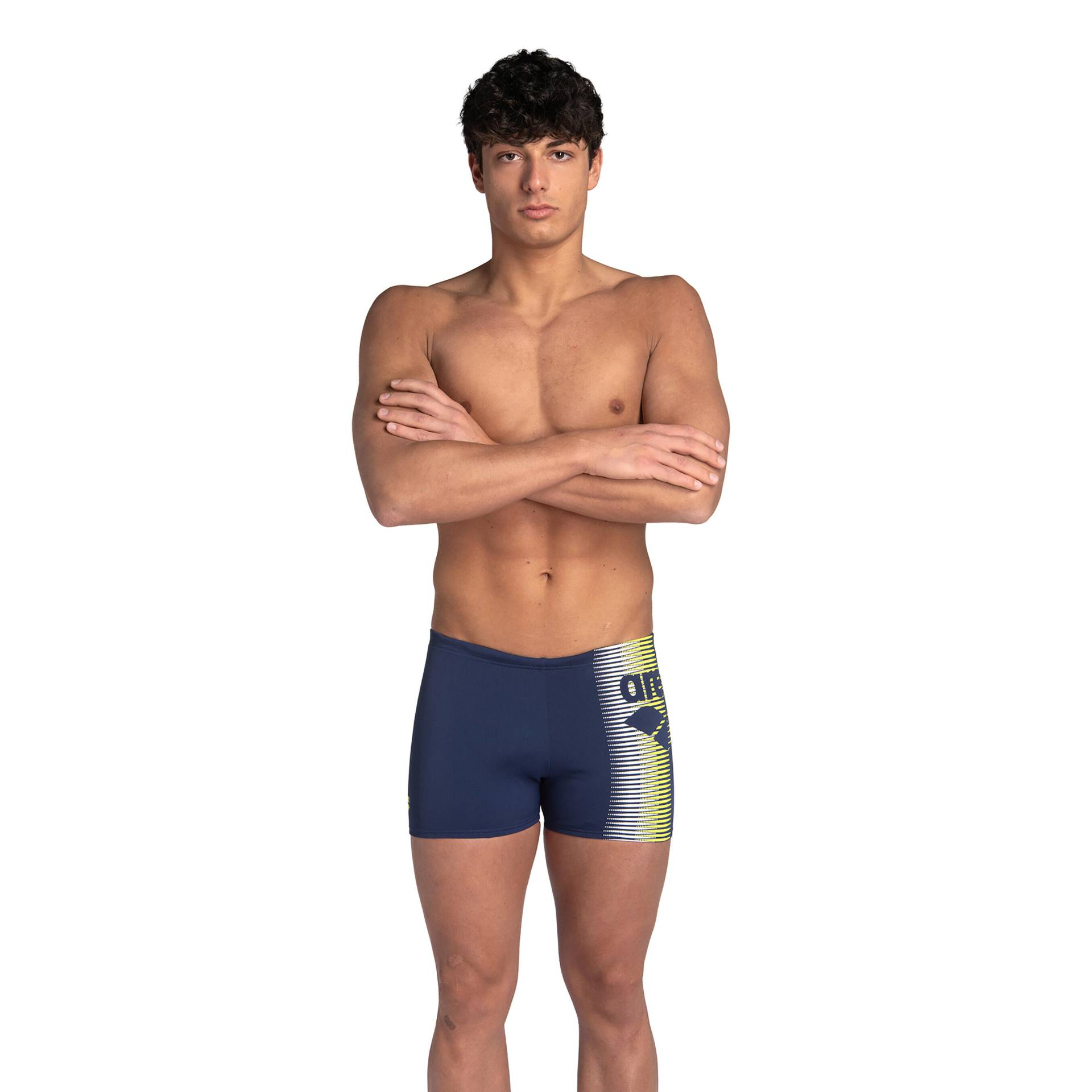 Badehose Boxer Herren Arena - blau/grün von Arena