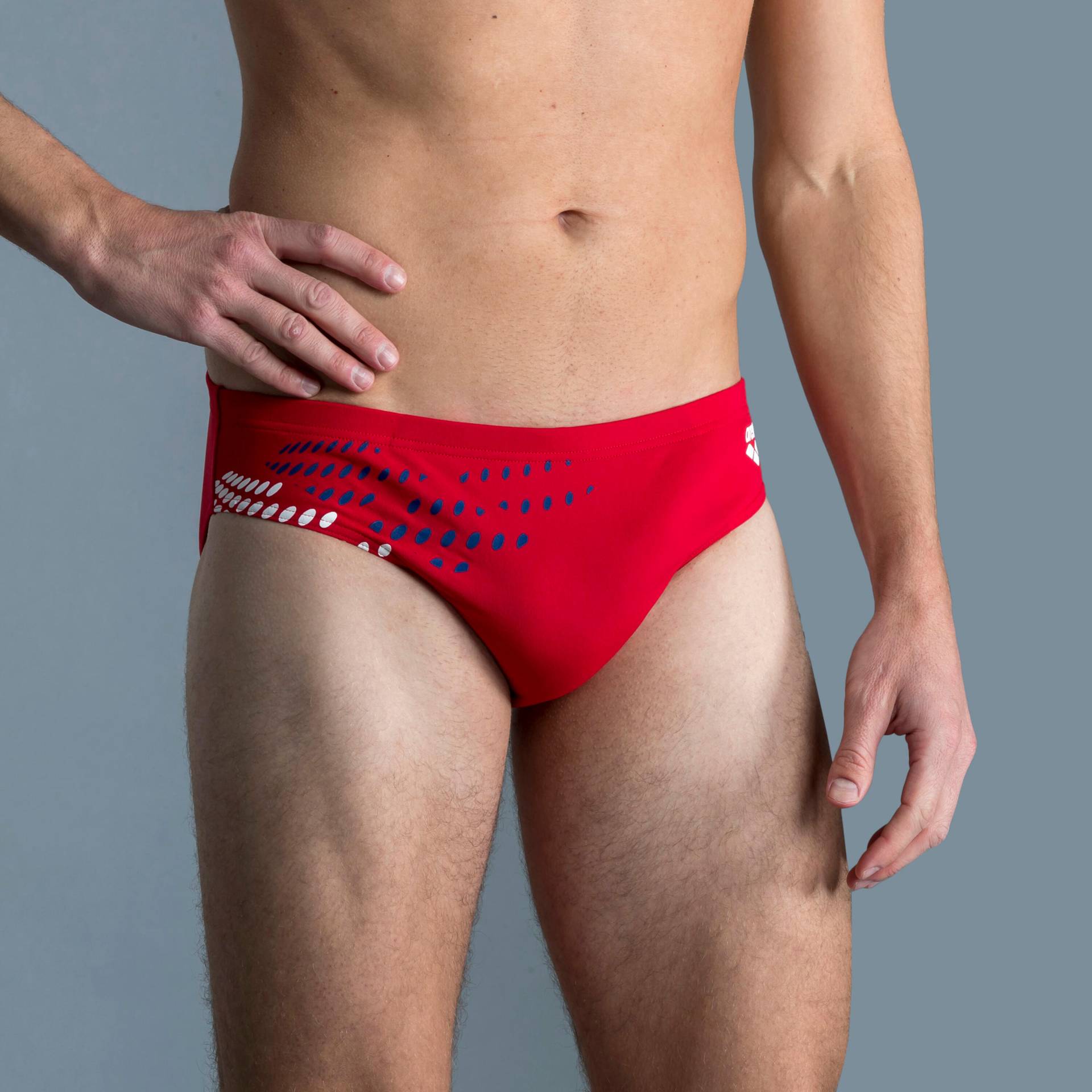 Badehose Slip Arena Brief Herren rot von Arena