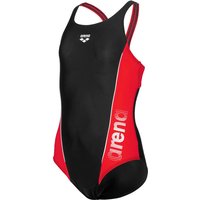 arena THRICE SWIM PRO Badeanzug Kinder 541 - black-anguria-white 128 von Arena