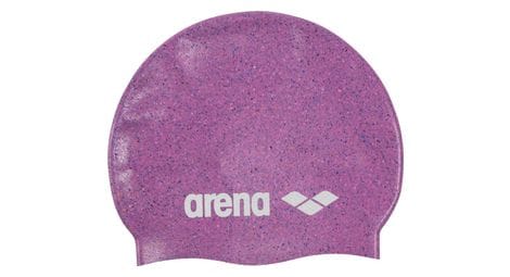 arena silicone junior cap kinder badekappe rosa von Arena