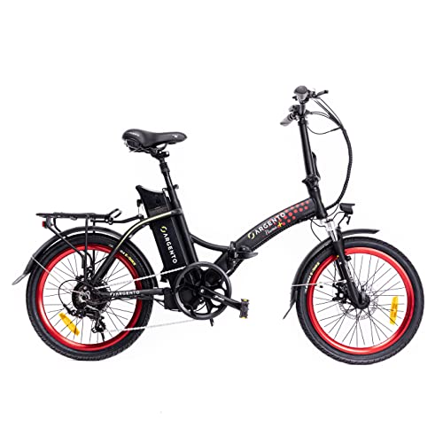 Argento Unisex – Erwachsene Piuma+ E-Fahrrad, Rot, Einer Größe von Argento