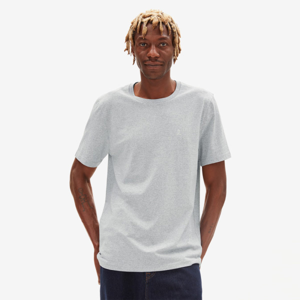 T-Shirt Jaames Iconic - Used Grey von Armedangels