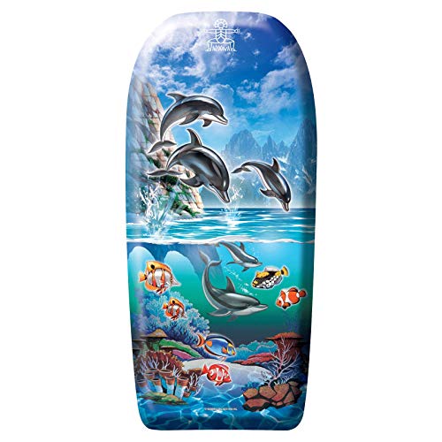 Bodyboard Fisch 92 cm | 5 Delfine von Aroona