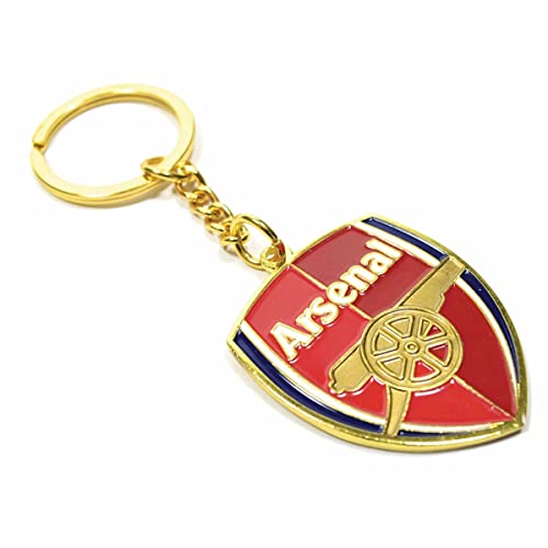 Arsenal F.C. Schlüsselanhänger mit Wappen, rot, approx 40mm x 30mm, Sport von Arsenal F.C.