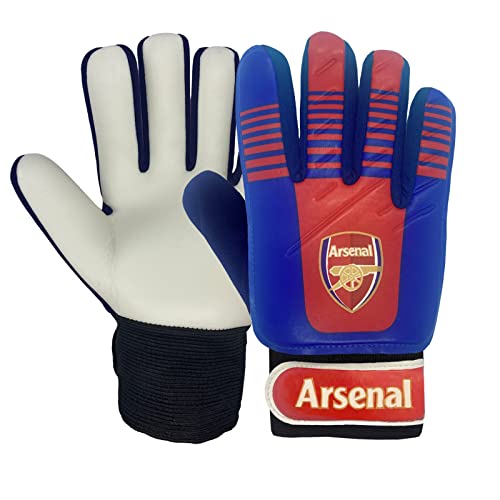 Arsenal FC - Torwarthandschuhe für Kinder/Jugendliche - Offizielles Merchandise - Geschenk für Fußballfans - Jungen: 5-10 Jahre von Arsenal FC