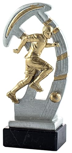 Art-Trophies AT44523 Trofeo Serie Sport, Erwachsene, Unisex, Silber, 19 cm von Art-Trophies