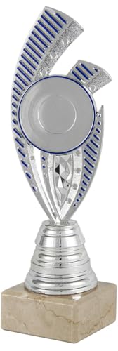 Art-Trophies At12012 Sport-Trophäe zur Teilnahme, Silber/blau, 20 cm von Art-Trophies