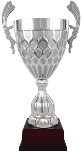 Art-Trophies At13445 Sport-Trophäe der klassischen Serie, Silber, 28 cm von Art-Trophies