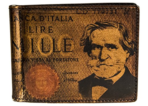 Geldbörse mit Geldklammer Herren und Kreditkartenetui – Dollarclip Geldbörse Artiglieria Fiorentina Made in Italy von Artiglieria Fiorentina