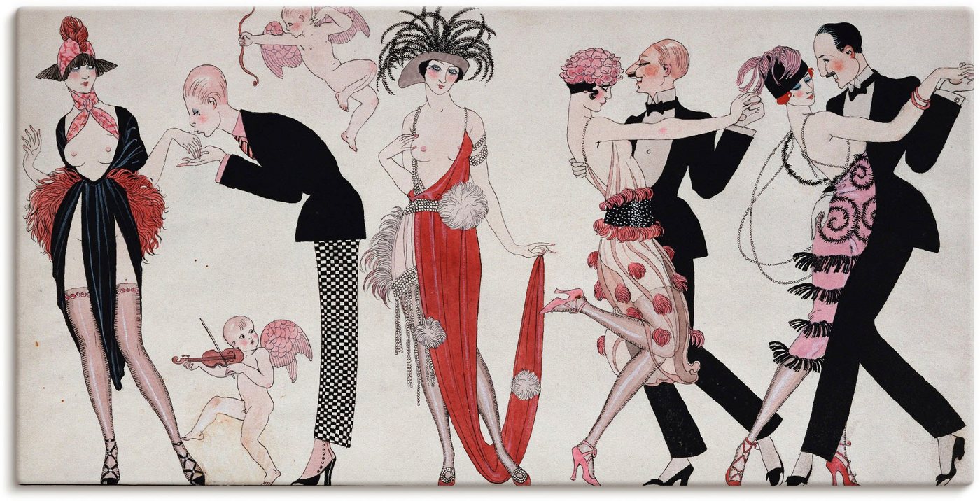 Artland Wandbild Tango., Sport (1 St), als Leinwandbild, Poster in verschied. Größen von Artland