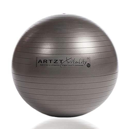 Artzt Vitality Gymnastikball Plus Anthrazit, 55 cm von Artzt Vitality