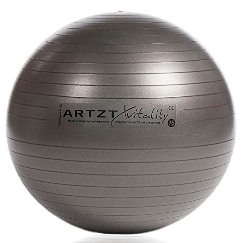 ARTZT vitality Gymnastikball Plus Anthrazit, 75 cm von ARTZT vitality