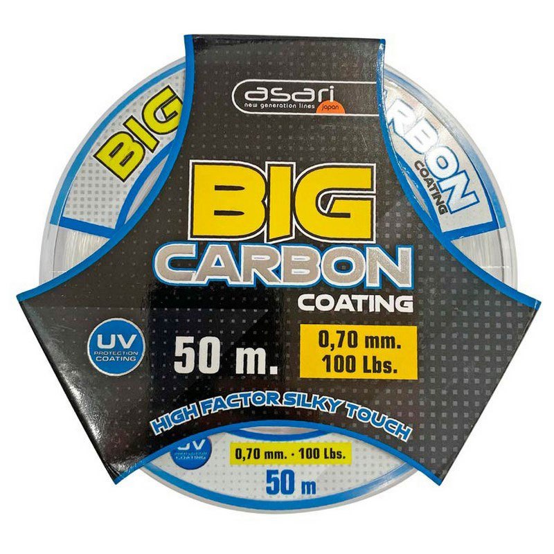 Asari Big Carbon Coating Fluorocarbon 50 M Mehrfarbig 1.00 mm von Asari