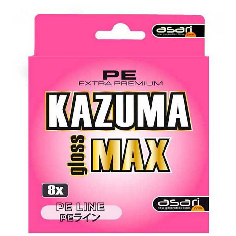 Asari Kazuma Gloss Max 300 M Braided Line Rosa 0.120 mm von Asari