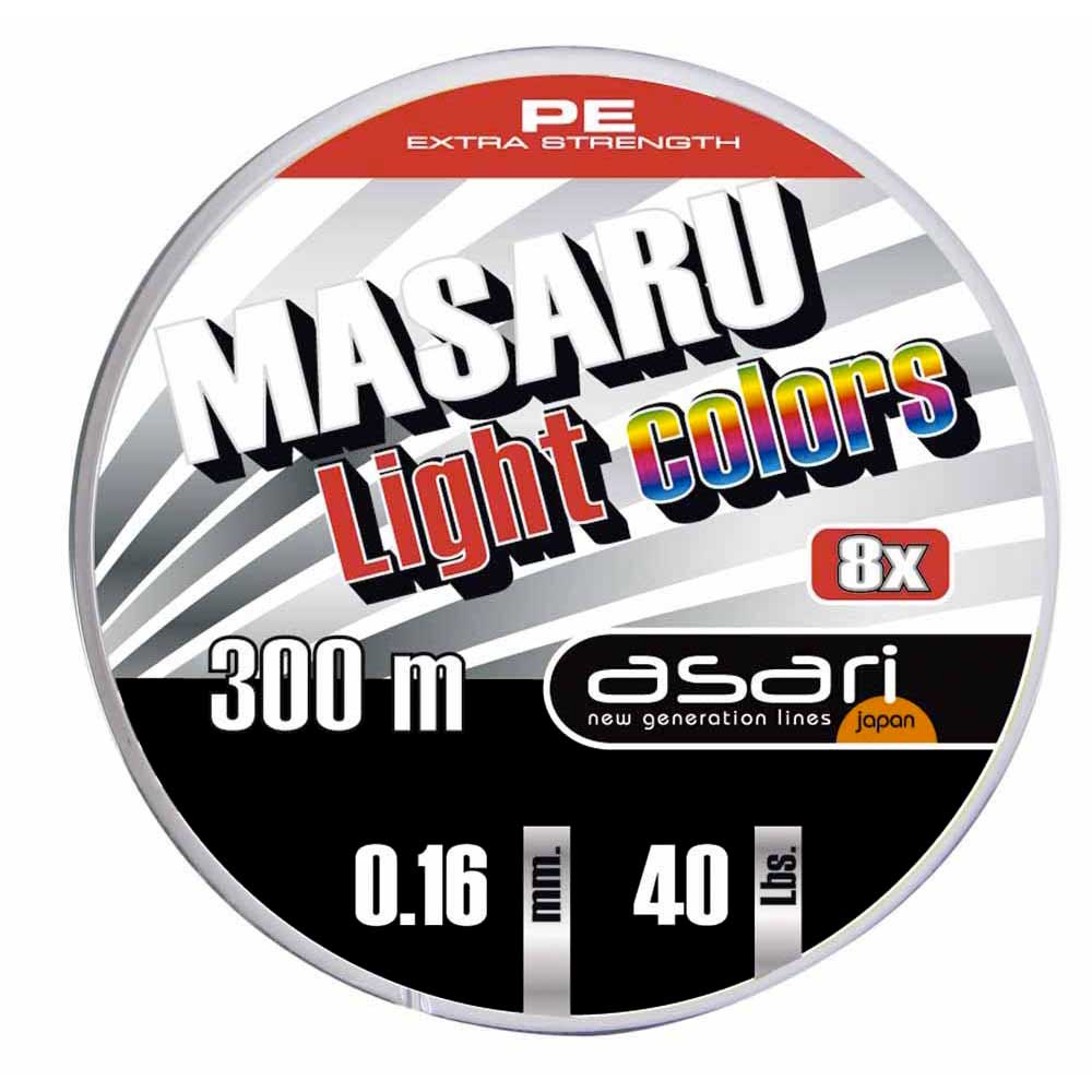Asari Masaru Light Colors 300 M Line Mehrfarbig 0.120 mm von Asari