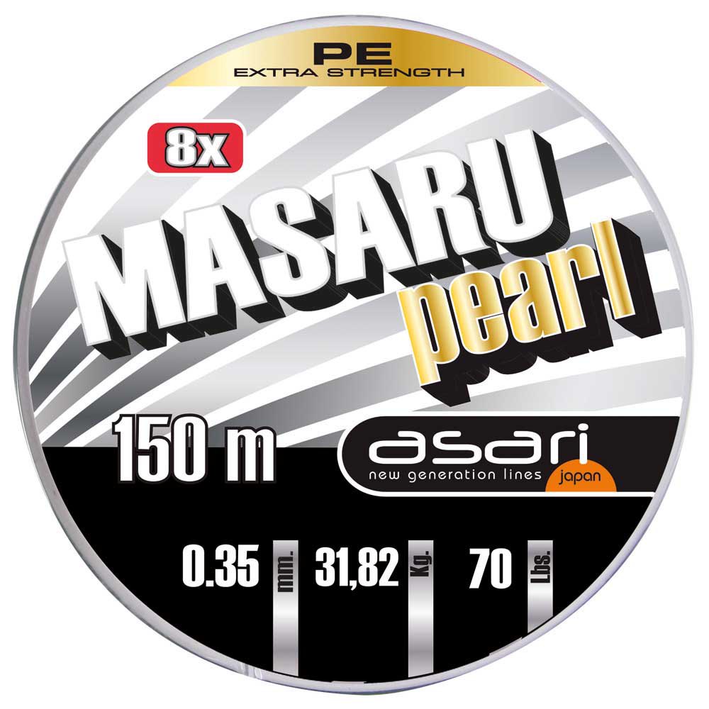 Asari Masaru Pearl Braided Line 150 M Grün 0.140 mm von Asari