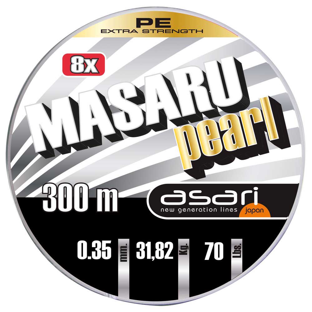 Asari Masaru Pearl 300 M Line Grün 0.250 mm von Asari