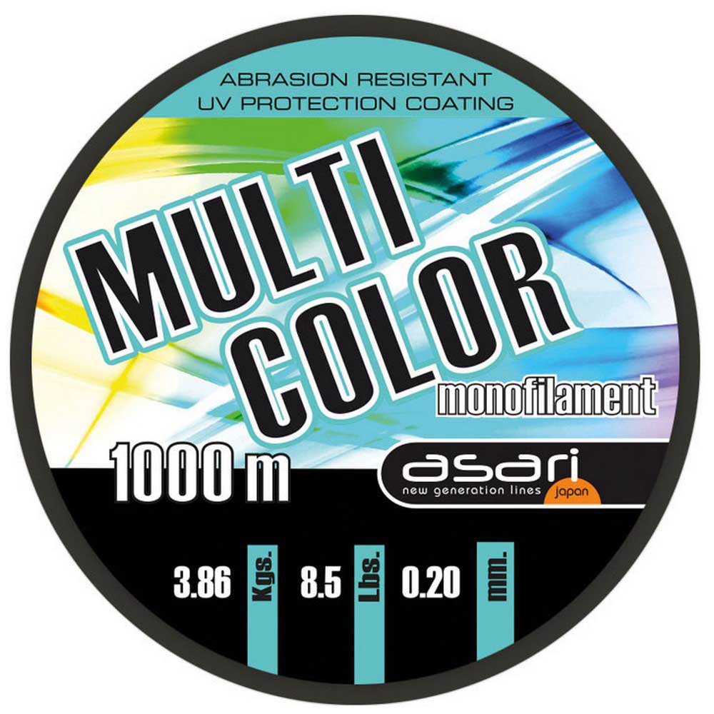 Asari Multicolour 1000 M Line Mehrfarbig 0.700 mm von Asari