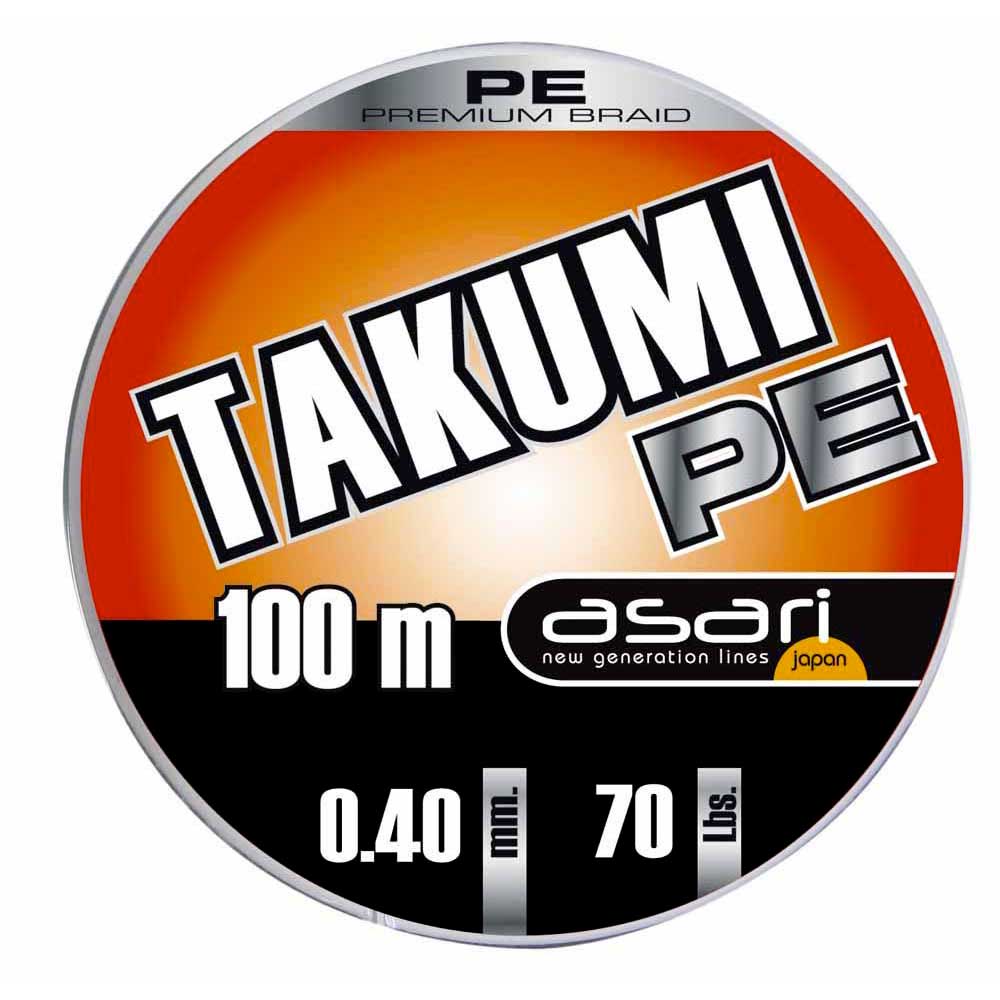 Asari Takumi Pe 10x100 M Line Grau 0.160 mm von Asari