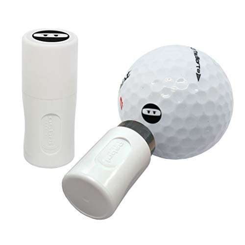 Asbri Golf Ninja Golfball-Stempel, Schwarz von Asbri Golf