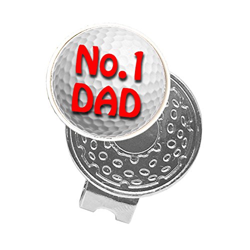 Asbri Golf. Dad Cap No 1 Clip, Unisex, No 1. Dad, Silber, Nicht zutreffend von Asbri Golf