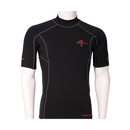 Ascan Thermoshirt Shirt Kurzarm Thermo Unterzieher UV-Schutz (M) von Ascan