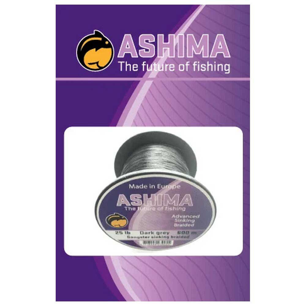 Ashima Fishing Gangster X8 Sink 600 M Braided Line Lila 20 Lbs von Ashima Fishing