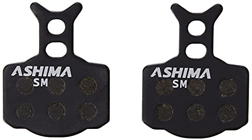 ASHIMA Unisex-Adult Pastiglie Semimetalliche per Impianto The ONE/R1, Nero, Einheitsgröße von Ashima