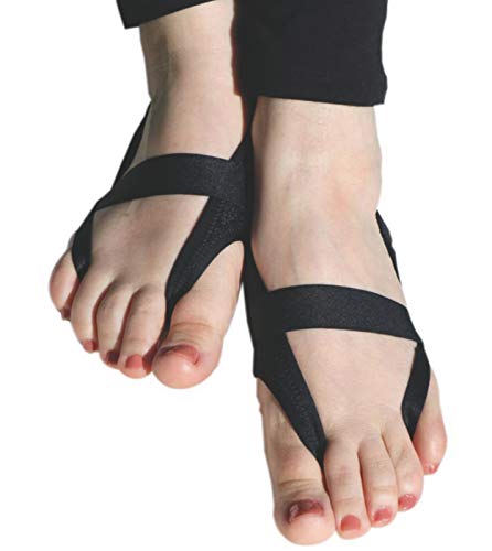 Ashipita SportsLine Schwarz Size S - modische Fußschlinge bei kalten Füßen, Durchblutungsstörungen, Fersensporn, Hallux Valgus, DFS von Ashipita